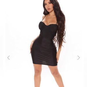 🌹CAGES MINI DRESS IN BLACK🌹